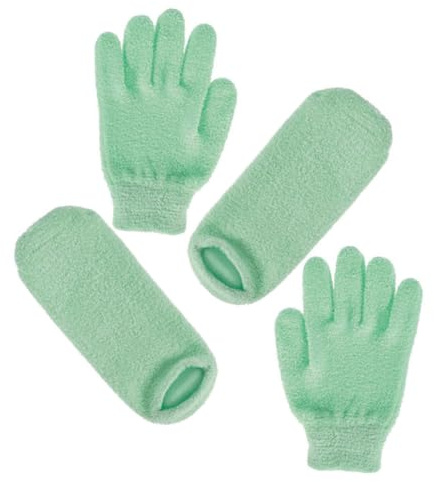 MERRYHAPY 2paires Protège-mains Spa Exfoliants Hydratants Pour Mains Et Gel Naturel Lot Pour Soin Des Callosités Et Peau Douce