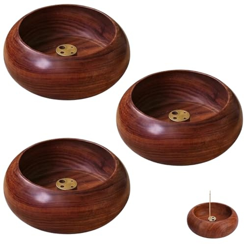 3Pcs Incense Stick Holders, Multi-Hole Design, Decorative Resin Burners for Home and Meditation Spaces, Compact and Durable Incense Stick Holders