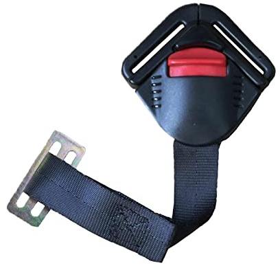 Child Car Seat Toddler Harness Clip Fixed Lock Buckle,5 Point Adjustable Strap Safety Harness Locking Buckle Clip for Pram Buggy Electric Cars Kid Pushchair