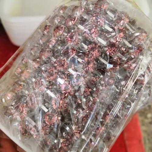 Mehr Farben SS28 SS38 Kristall Strass Runde Cup Kette Silber Basis für Schmuck, Kleiderherstellung-Light Amethyst,28ss 10yards