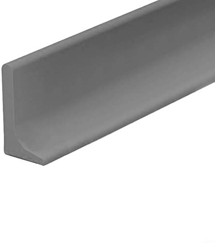 Dusch boden,Gray 300cm,Schwallschutzleiste Dusche Selbstklebend,Silikon Duschschwelle Wassersperre Wasserdamm,Abdichtung wasserstopper,für Küche und Badezimmer