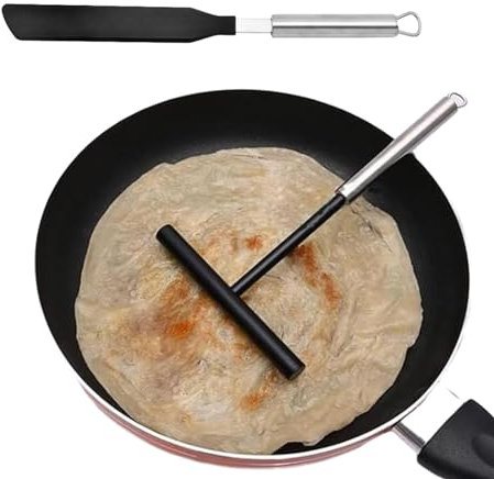 Crepe Spatula Set, Crepe Spreader Set, Crepe Spatula Set for Pancakes, Portable Pancake Scraper and Distributor, Baking Tools for Pancake Stand Kitchen