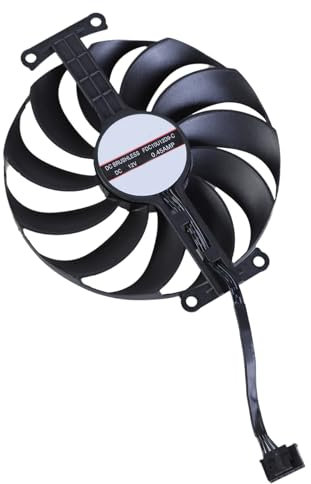 Ksikdeg 95mm 6Pin FDC10U12D9-C DC12V 0.45A GPU Fan for GTX1650 PHGTX1650-O4GD6-P Graphics Card Cooling