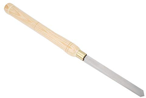 Generic Parting Tool, Wood Lathe Tools Lathe Parting High ‑ Speed Steel Handheld Turning 15mm Woodworking Turning with Wood Handgrip