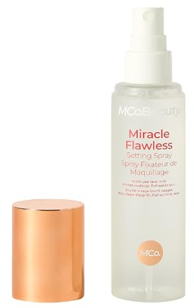MCoBeauty Miracle Flawless Setting Spray | Hydrating Multi-Use Mist, Primes, Sets & Refreshes Makeup, Refreshing, Vegan & Cruelty Free