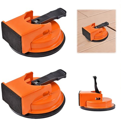 Herramienta de Colocación de Suelos Laminados,2 Piezas Herramientas de Agarre para Suelos de Madera,Herramienta De Reparación de Suelo,para Azulejos Hoteles Apartamentos Baño Cocina