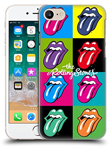 Head Case Designs Officially Licensed The Rolling Stones Pop Art 1 Licks Collection Hard Back Case Compatible with Apple iPhone 7/8 / SE 2020 & 2022