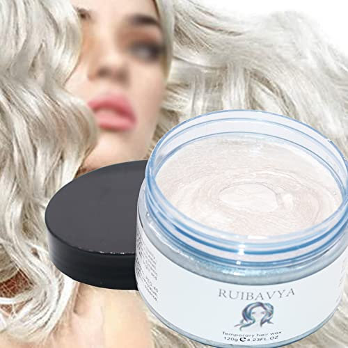 Hombres y Mujeres Cera Color Pelo Cera de Colores Para el PeloCera de Peinado Mate Coloración