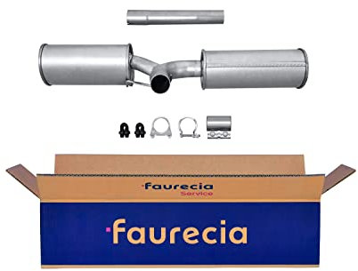 HELLA 8LB 366 022-461 Silencieux avant - Easy2Fit® Kit - avant - à deux pièces - Kit avec pièces d'assemblage - pour p.e. RENAULT LAGUNA I