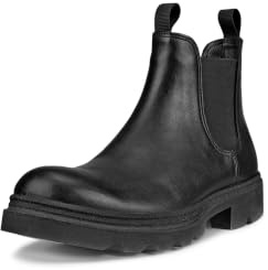 ECCO Men's Grainer Chelsea Boot, Nero, 46 EU