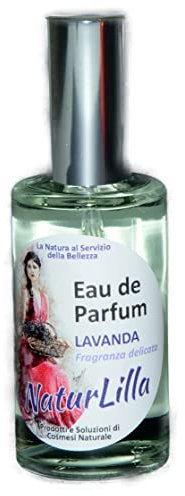 Centisia NaturLilla Eau de Parfum 60 ml – Profumo alla Lavanda, Unisex, Naturale e Delicato – Rinfrescante, Distensivo, Ideale per Pelli Sensibili – Made in Italy