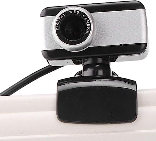 Kasmole Caméra Web pour Moniteur - Webcam USB pour appels/conférence - Rotation USB à 360 degrés pour la conférence