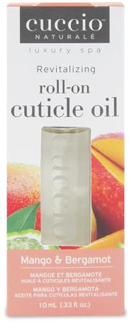 Cuccio Naturale Revitalizing Roll-on Cuticle Oil - Mango & Bergamot - 10ml
