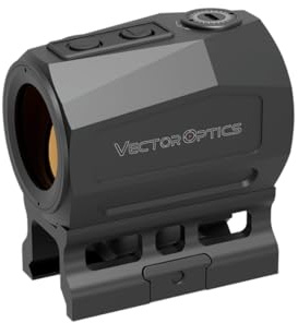 Vector Optics SCRD-74 Scrapper 1x25 Micro Rotpunkt Visier für Sport, Airsoft und Jagd, Luftgewehr, Ziel-Visier, Reflex-Visier, Red-Dot zum zielen