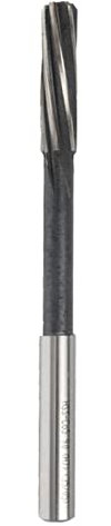 KIRANDY 5-6,5 mm Schneiddurchmesser HSS-CO Kobalt 6 Flöten H7 Zylinderschaft Maschinenfutter Reibahle 1St(5mm)