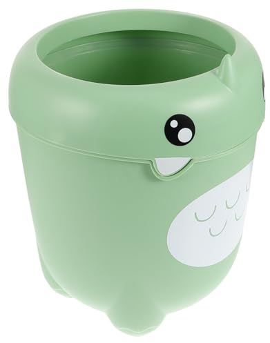 Kichvoe Poubelle Dinosaure Cartoon Sans Couvercle Pour Chambre Garçon Fille Corbeille Plastique Mignonne Et Pratique Pour Bureau Et Maison