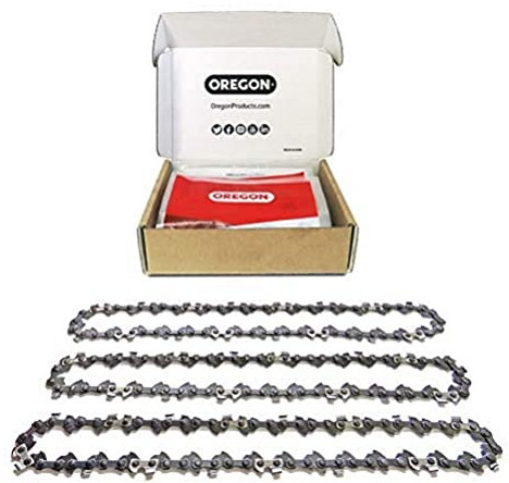 Oregon 90PX052E Confezione da 3 Catene per Motosega Telescopica 3/8 LP da 33 Maglie di Trasmissione, 1.3mm, per Barre da 20 cm, Compatibili con Bosch, Black & Decker, Ryobi ed altre marche