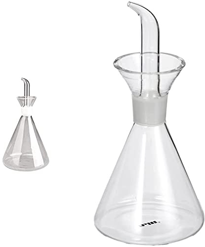 IBILI 755002 - Aceitera Probeta Cristal 250 Ml. & 755001 - Aceitera Cristal Probeta 150 Ml