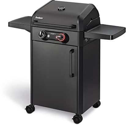 Enders Elektrogrill eFLOW PRO 2 TURBO SHADOW, Gussrost SWITCH GRID, TURBO ZONE für heiße Temperaturen, SIMPLE CLEAN Reinigungssystem, Aluguss an Garhaube & Brennkammer, Grillwagen #97126