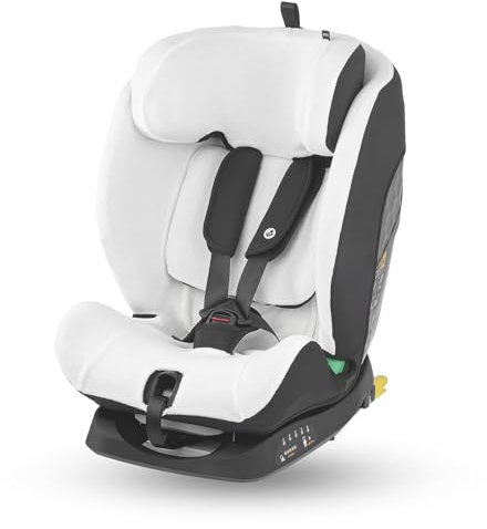 Maxi-Cosi Organic Cotton Car Seat Cover for Titan S i-Size & Titan S Comfort, Child car seat Cover, Soft, Breathable and Moisture-Absorbing Material, Machine Washable, Natural White