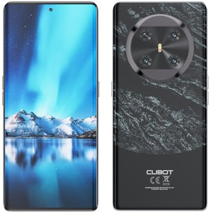 Cubot X90 - Smartphone mit 6,6 FHD+ 120Hz Display, 16GB RAM und 256GB Speicher, 100MP Kamera, 5100mAh Akku, Android 14, OctaCore Prozessor, Schwarz