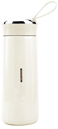 14oz Glass Double Walled Insulation Water Bottle Insulated Sports Hot Cold Flask Glass Leakproof Water Bottle for Gym Camping Students Portable Coffee Cup Car Travel Mug