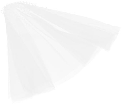 LIFKOME Hochzeits Schleier Für Bräute Tüll Kopfbedeckung Mit Haarkamm Für Junggesellinnenabschied Elegantes Accessoire Für Hochzeit Für Fotos Und Unvergessliche Momente