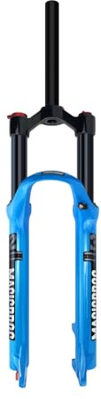 1-1/8 Droite/conique Fourche À Air 26 27,5 29 Pouces Fourche À Suspension De Vélo De Montagne Voyage 120mm VTT Fourche Avant De Freins À Disque QR 9x100mm Manuel/à Distance(Straight-manual,29)