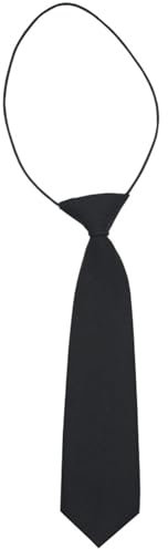 Verstellbare Damen-Krawatte für Business, Hochzeit, Schule, Uniform, Krawatte, kurze Länge, Bühnenshow-Krawatte, BK, 6*28cm