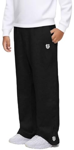 Pantaloni da Sportivi Baggy Ragazzo 4-15 Anni Y2K Hip Hop Pantalone Casual a Gamba Aperta con Cintura Elastica Adolescente Streetwear Pantaloni Tuta Jogging Pants per Primavera Autunno Inverno