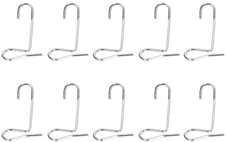 ZJchao Clôture en Fil de Fer barbelé, Outil de Serrage de Fil de Clôture 10 Pièces Tendeur de de Outil de Torsion de Tendeur de Barbe en Acier Inoxydable pour la Réparation