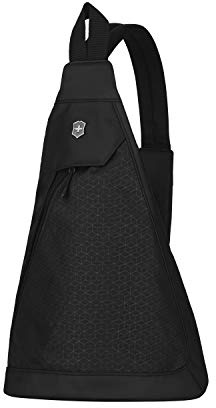Victorinox Altmont Original Dual-Compartment Monosling, Schultertasche mit Neoprenfach, Damen/Herren, 14 x 25 x 43 cm, 7 l, Schwarz