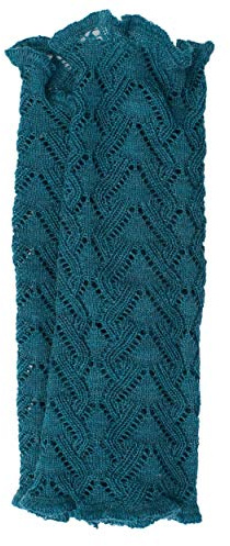 Invero, Merino Armstulpen Missy Uni, 100% Wolle (Petrol)