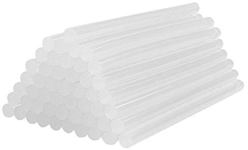 Hot Glue Sticks 7 mm x 100 mm for Hot Melt Glue Gun SMALUCK® Mini Melt Glue Gun Sticks, Premium A+, 50 pcs