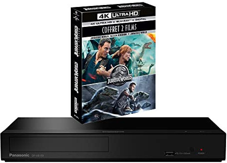 Panasonic DP-UB159 MultiRegion bundle including Jurassic World 2 Movie Collection 4K UHD Disc