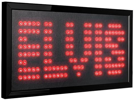 Sign of the Times Elvis Framed Flashing LED Marquee Wall Sign Vintage Inspired Decor for the Home, Man Cave, Game Room, Bedroom, Garage, or Bar (19''x10'')