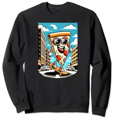 Planche à roulettes Pizza Sweatshirt