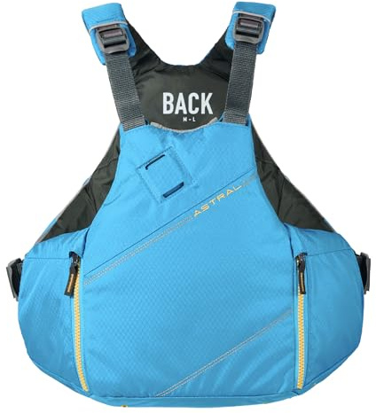 Astral YTV 2.0 Life Jacket - Lightweight USCG Type V PFD Adult Life Vest for SUP, Touring, Sailing, & Whitewater - Blue - Large/X-Large