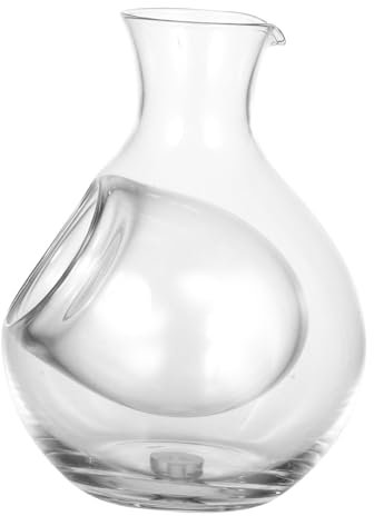 Gatuida Decanter Per Vini e Liquori in Vetro 300 Ml, Contenitore Per Brandy Refrigerante, Design Giapponese Creativo, Per Degustazioni e Conservazione Di Whisky e Vodka