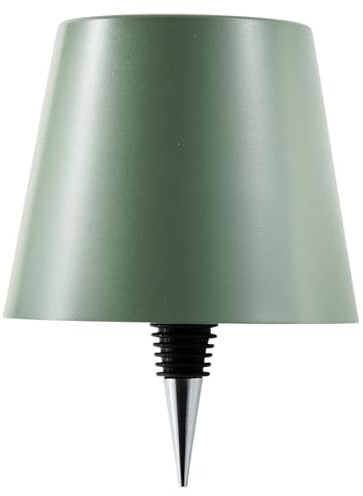 Alex Nash Wireless LED Bottle Lamp – Rechargeable USB-C Wine Bottle Stopper Light with 3 Dimmable Modes & Touch Control – Portable Indoor/Outdoor Mood Lighting – 200 Lumens, 8 Colours