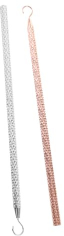 TOYANDONA Metal Bracelet Helpers 2pcs Silver Rose Gold, Portable Bracelet Wearing Tool Fastener Accessory for Jewelry Assistance and Easy Wearing Aid