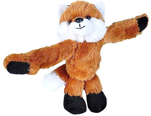 Wild Republic Hugger Renard Rouge, Cadeau pour Bébés, Animal en Peluche, Jouet Écologique, Rembourrage Fabriqué à Partir de Bouteilles d’Eau Recyclées, 20 cm