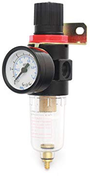 Druckminderer - Druckregler kompakt mit Manometer und Wasserabscheider 1/8 Zoll, AFR1500