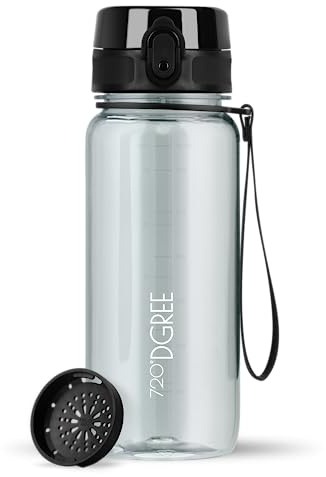 720°DGREE Trinkflasche „uberBottle“ Sieb – 6 Größen, über 40 Farben wählbar
