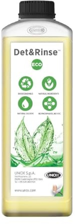 UNOX DET&Rinse ECO Lessive pour four 10 x 1 l