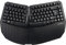 Perixx PERIBOARD-613B Mini Tastiera Split Wireless Ergonomica con doppia modalità 2.4G e Bluetooth, per Windows 10 e Mac OS X, Layout Italiano, Nera