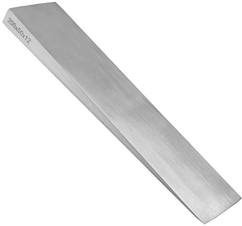 WEDO Cale à bride outil de soudage,Cale à bride en acier inoxydable,Taille 50x12x200mm,Résistant à la Rouille,résistante à la corrosion,cales en métal