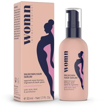 womn Intimate Comfort INGROWN HAIR SERUM - Serum gegen eingewachsene Haare, Rasierpickel & Hautverfärbungen, 50 ml