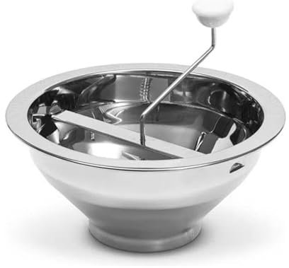 Pasapurés profesional de acero inoxidable 30 cm 3 discos