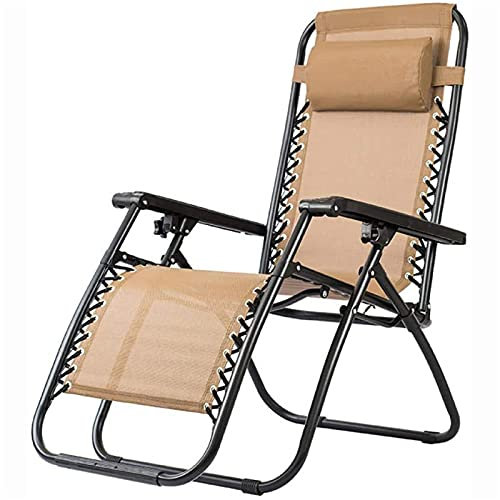 FAZENHUA Sonnenliege Gartenstuhl Klappstuhl Loungesessel Leichter und tragbarer Outdoor-Strandstuhl